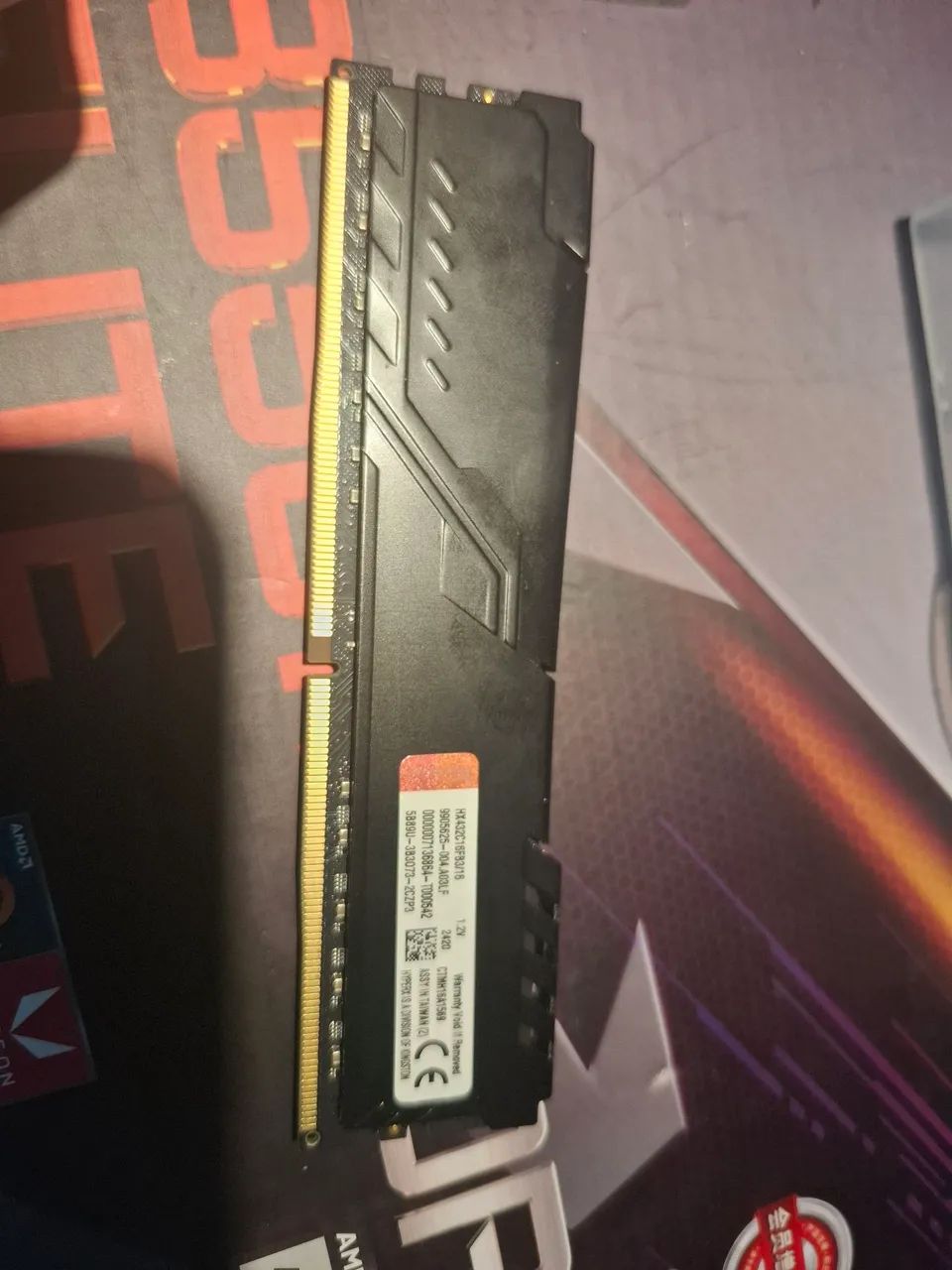 memória kingston 16gb ddr4 3200mhz