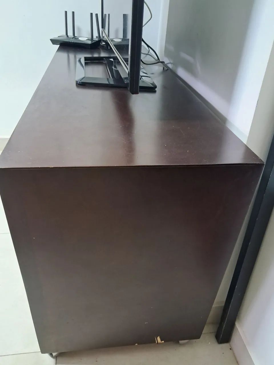 Rack TV Madeira Maciça - Foto 4