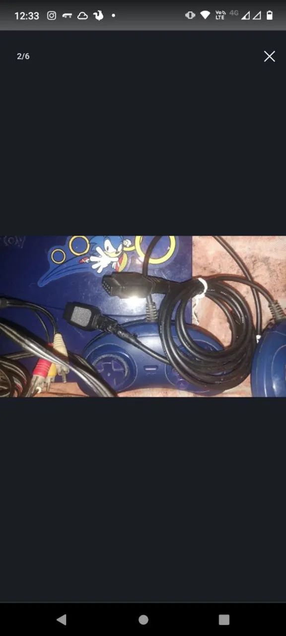 Master sistem compact 132 jogos funcionando  - Foto 2