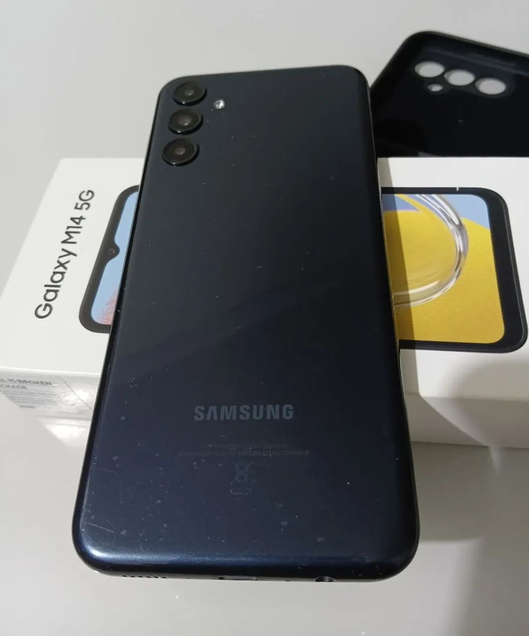 Celular Samsung M14 5G 128GB câmera 50mp  - Foto 5