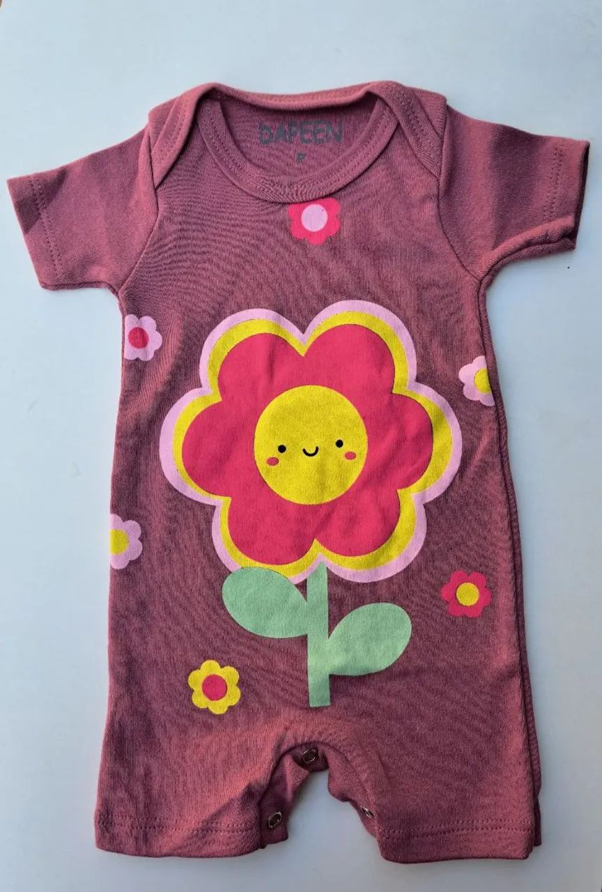 Macacão bebê menina P - Foto 2