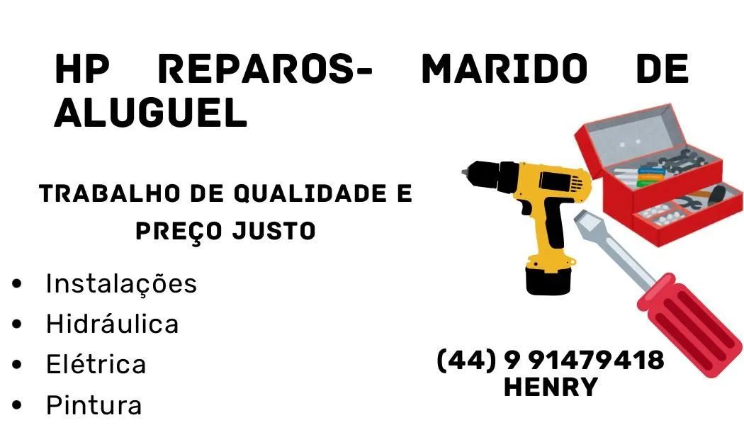 Marido de aluguel. Instalações e reparos