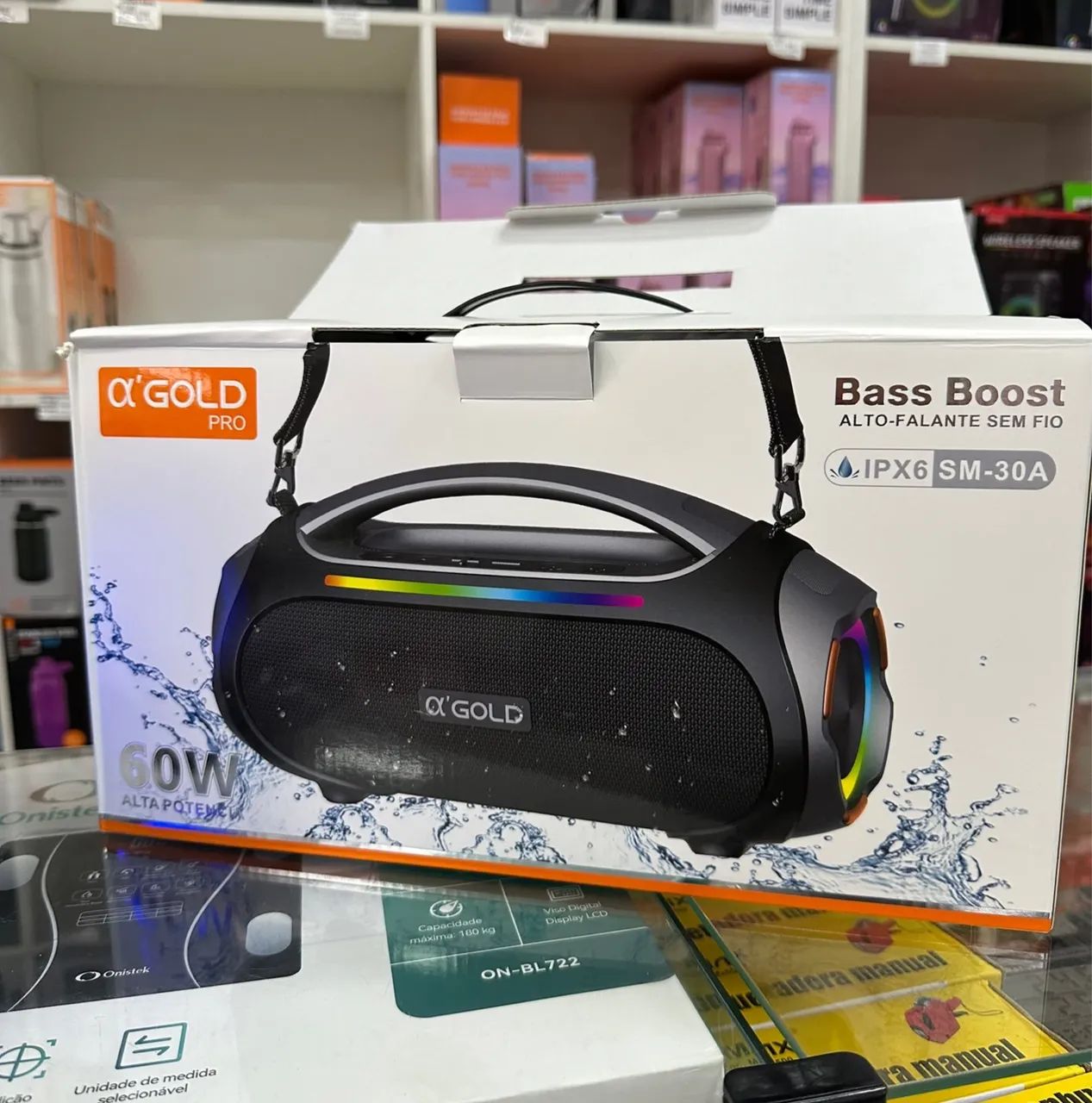 Caixa de som Gold Bluetooth  - Foto 3