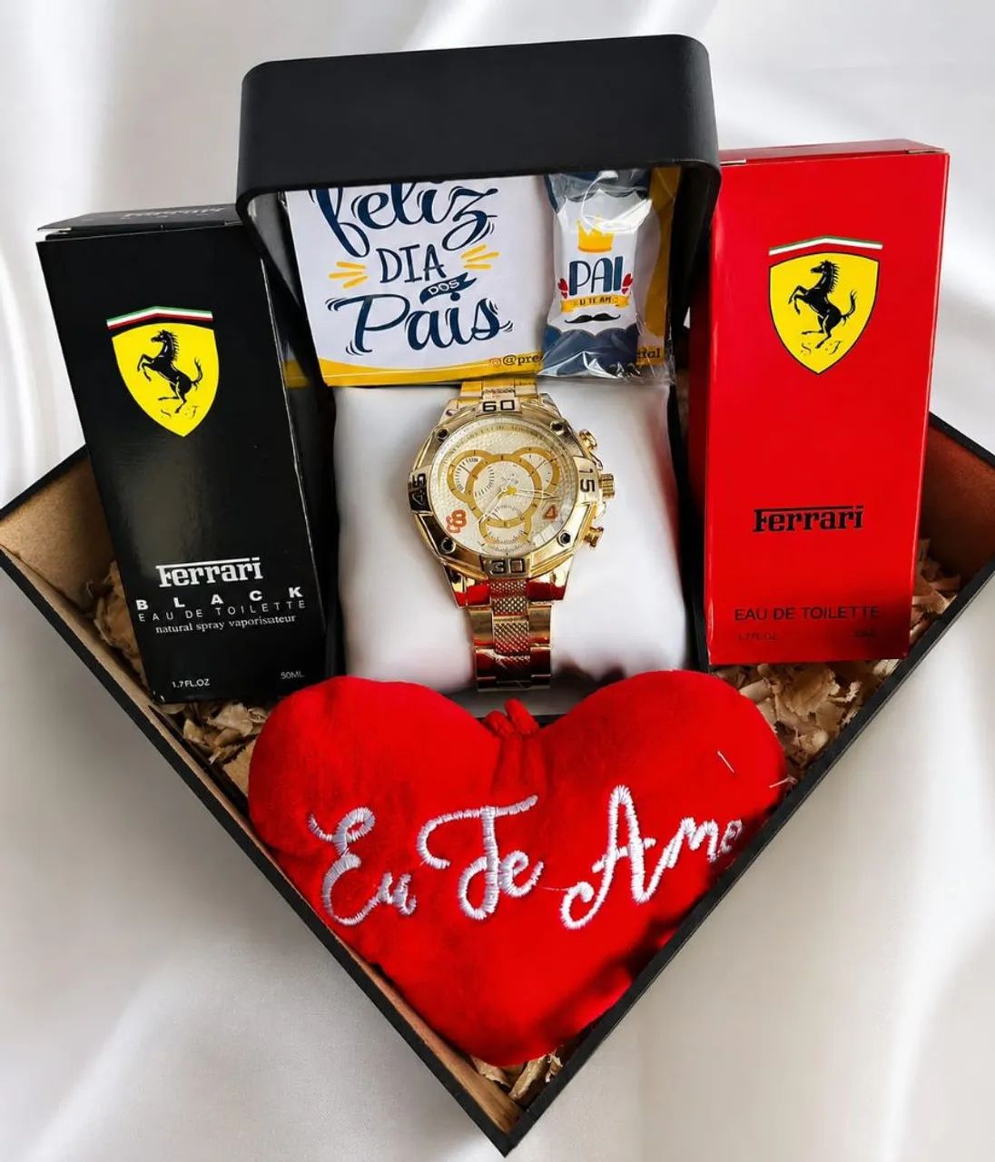  KIT DE RELÓGIO MASCULINO PARA DIA DOS PAIS