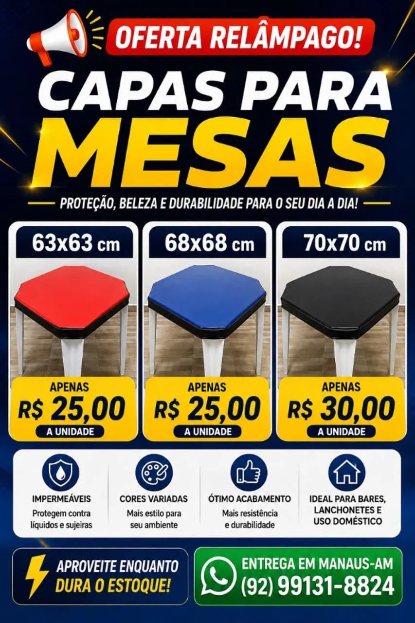 Capas para Mesas de bares  material lona  - Foto 2