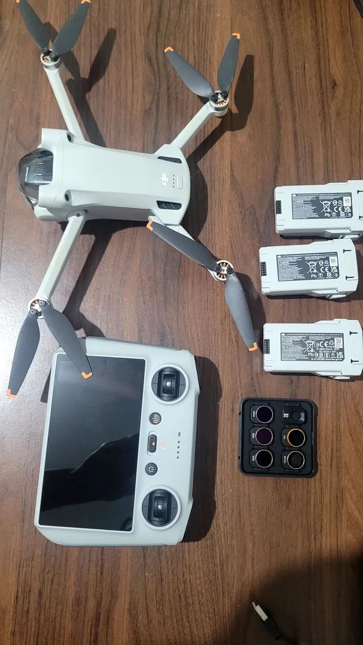 Drone Dji mini 3 pró kit fly more combo