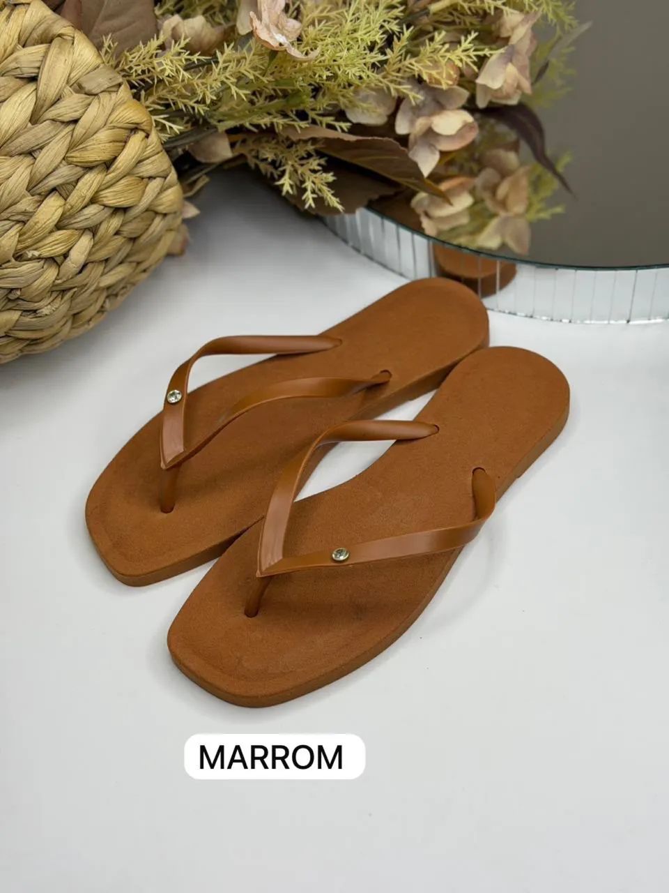 Chinelo de dedo feminino pingo de luz  - Foto 4