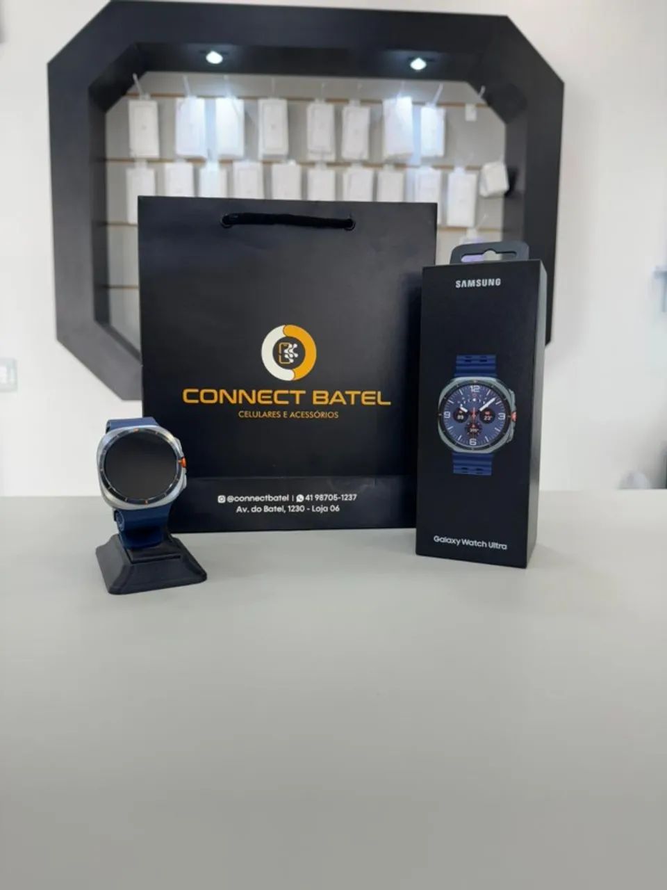 Samsung Galaxy Watch Ultra 47mm 2025 - Versão 64gb - NFC, GPS e 4G - 1799,00 Loja Física