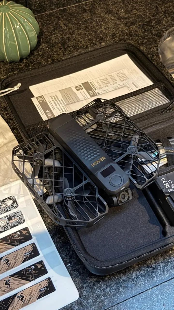 Drone HoverAir X1 Pro - Camera 8K Autofilmagem - Case, Helices e Baterias