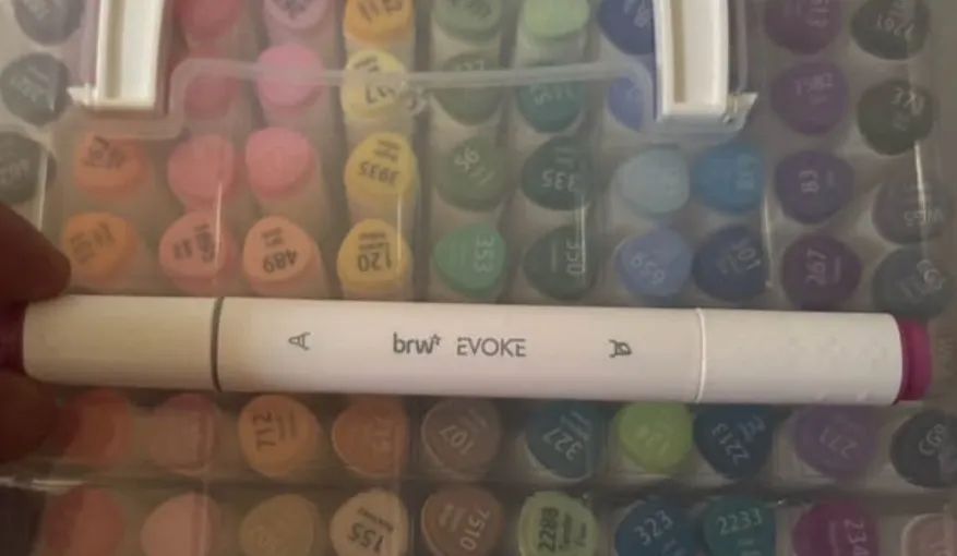 Kit marcador evoke 144 cores - Foto 5