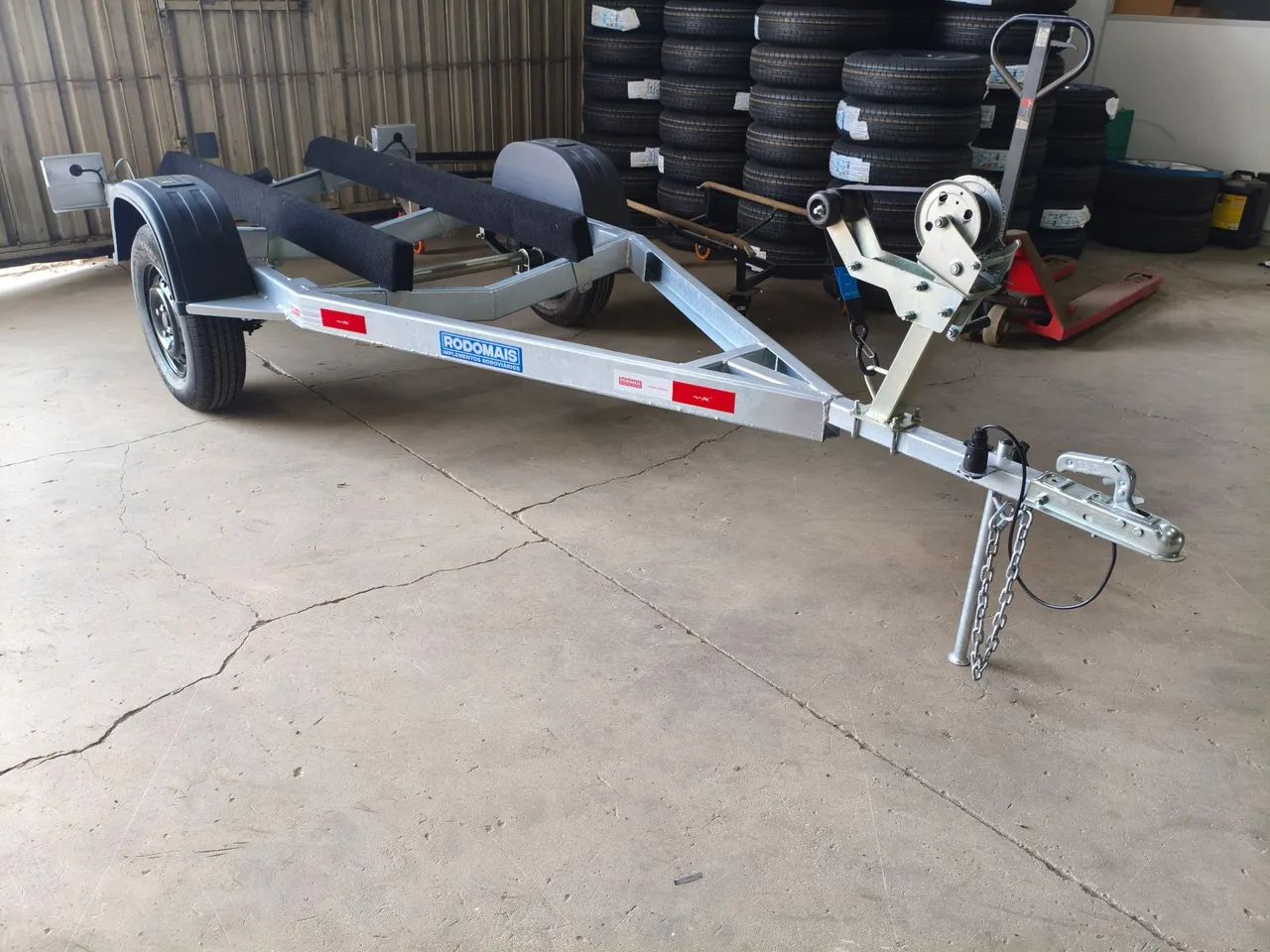 Carretinha para jet ski galvanizada a fogo  - Foto 2