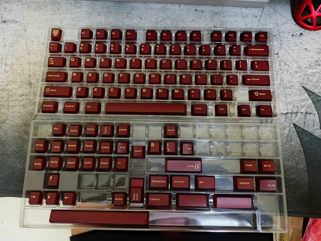 Keycaps Cherry PYGA da Yong Qiu Store - Foto 4