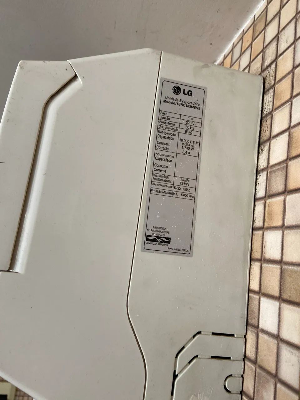 Ar condicionado marca LG 18mil BTUs - Foto 2