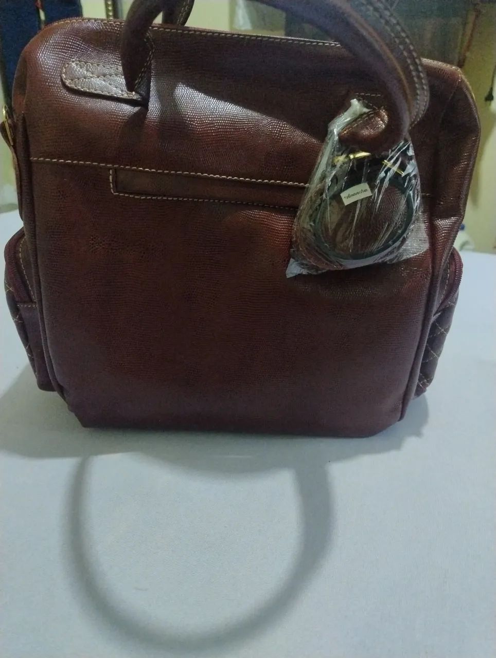 Bolsa de couro Roberta da Anandra  - Foto 3