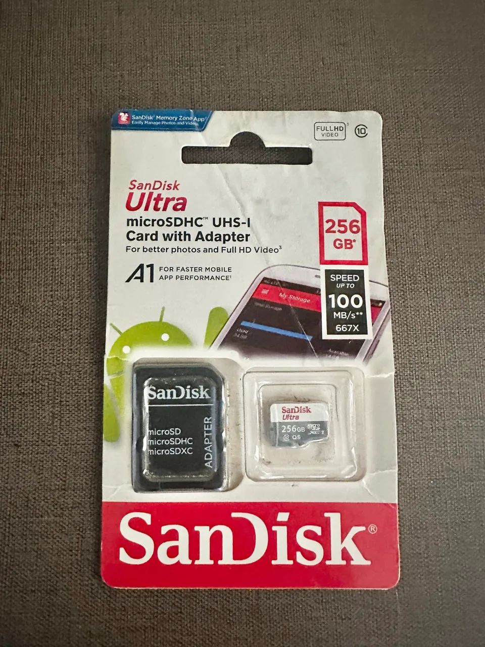 microSDHC sandisk ULTRA 256 G 