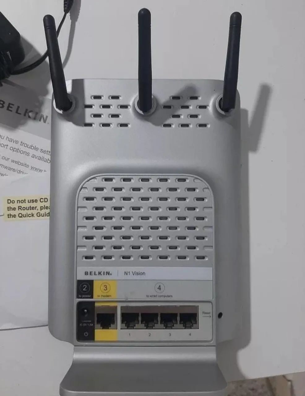 Roteador Belkin N1 Vision  - Foto 5