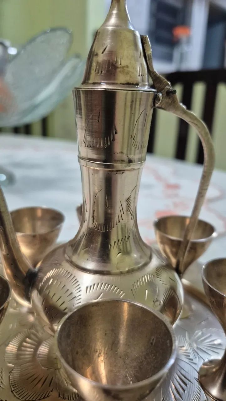 Conjunto de chá bronze - Foto 4