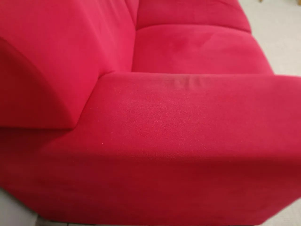 SOFA MODERNO VERMELHO 2 M - Foto 5