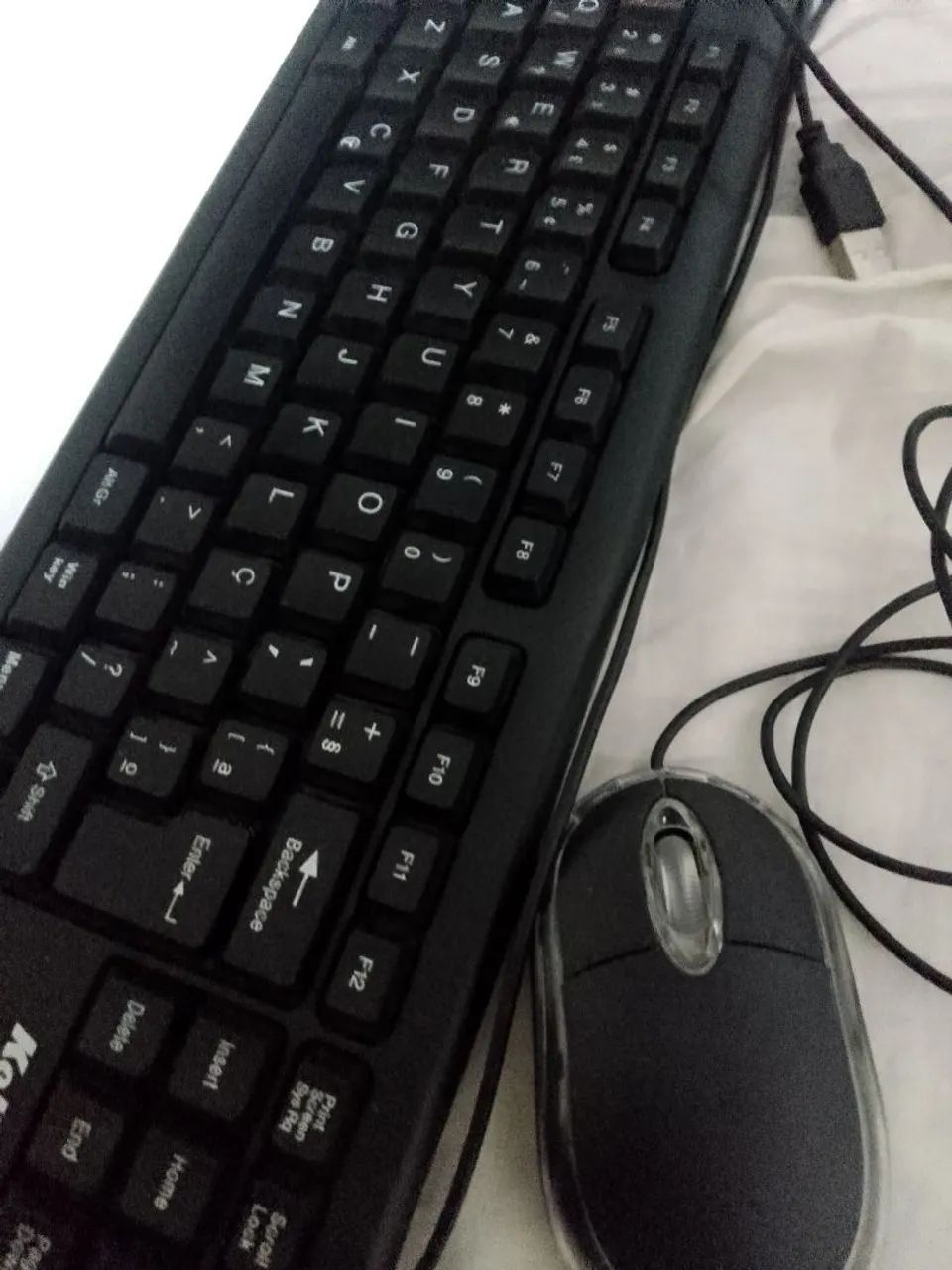 Teclado e mouse 