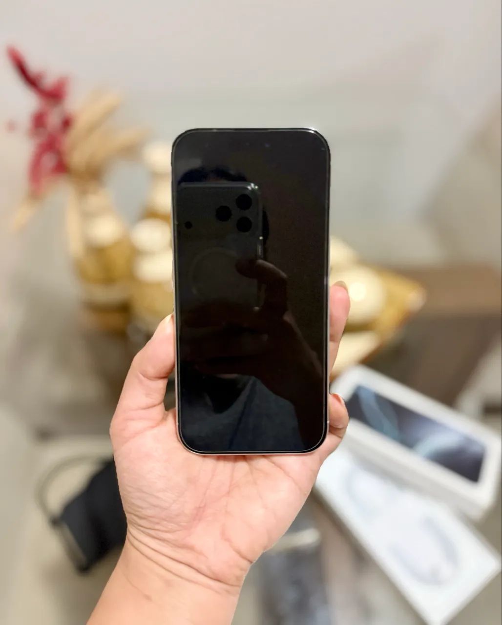 iPhone 16 Pro 256GB Titânio Branco | Bateria Perfeita - Foto 4