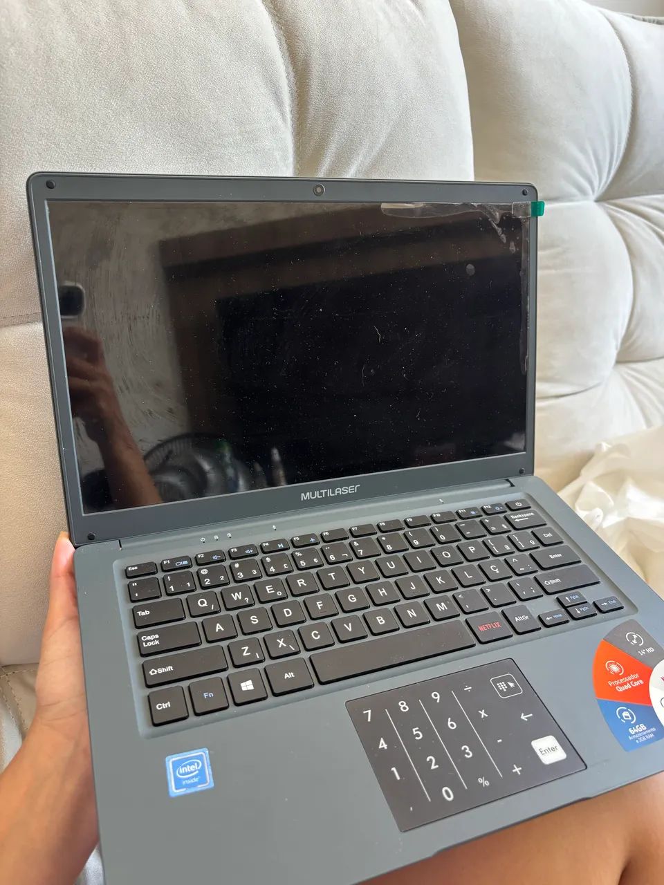Notebook Multilaser - Ótimo estado | Pronto para uso - Foto 2