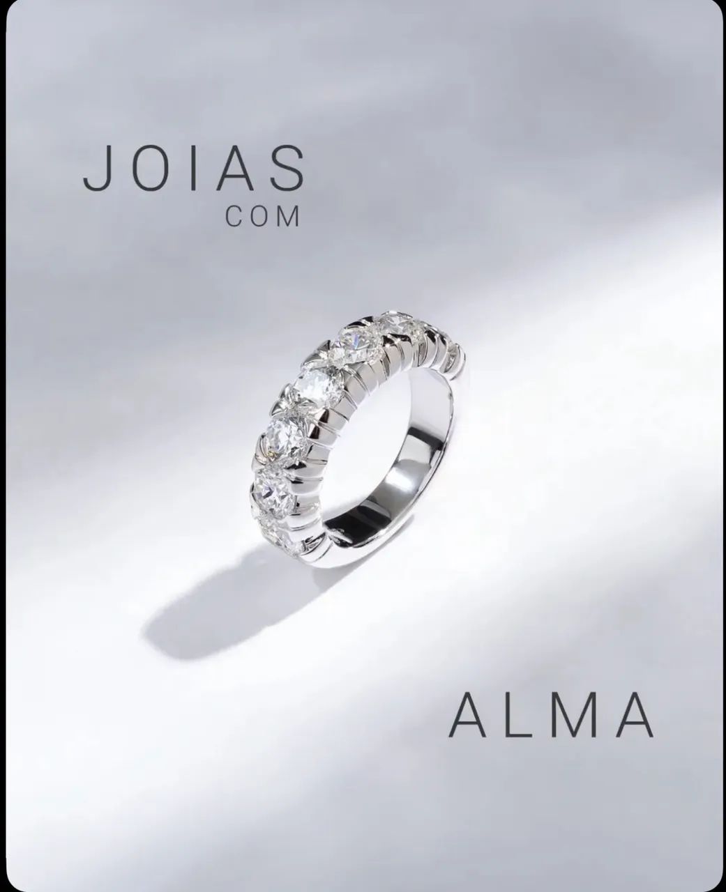 Anel meia alianca russa NOVA  - Foto 2