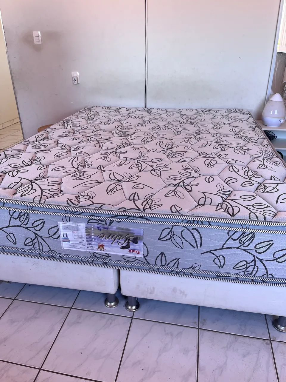 Cama : base box + colchão queen ( ONIX Libre molas ensacadas )  - Foto 3