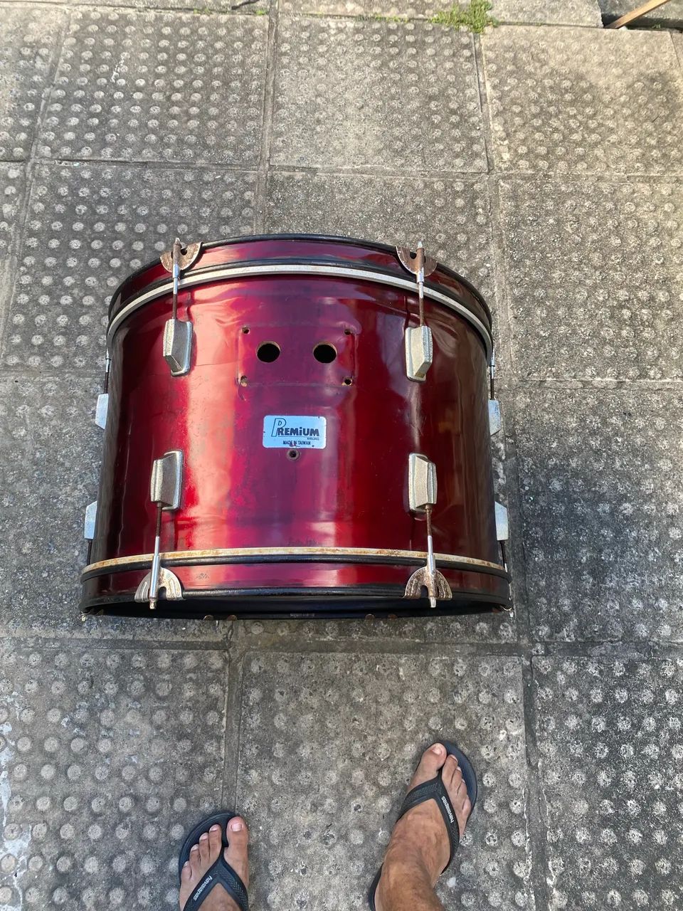 Bumbo bateria 22 polegadas  - Foto 3