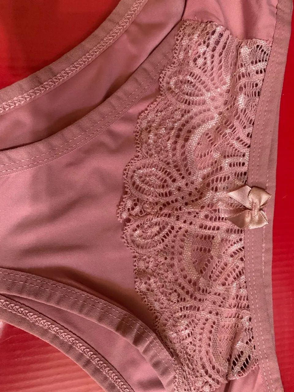 conjunto lingerie rosa GG - Foto 2