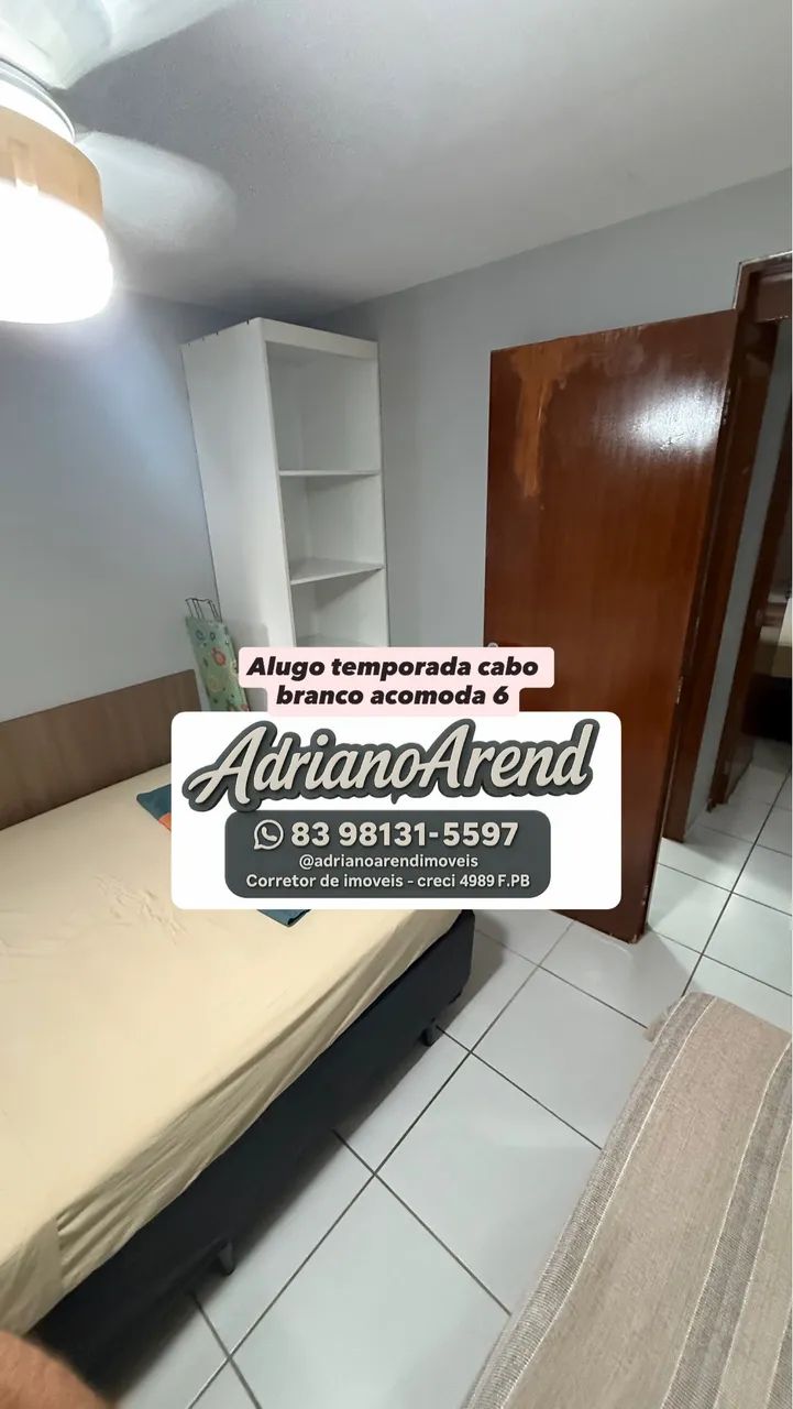 Cabo branco joao pessoa dois quartos  - Foto 4