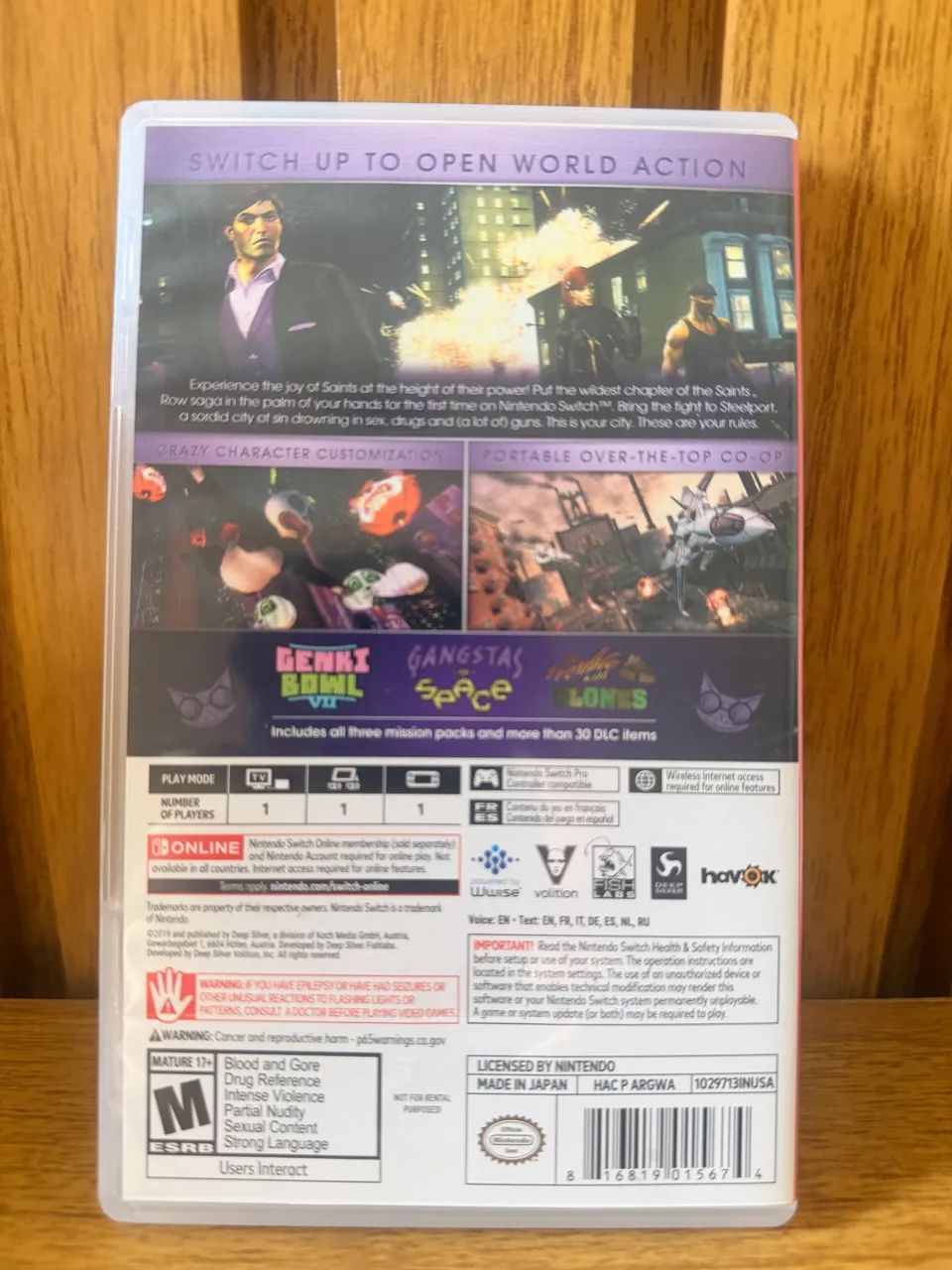 Jogo Saints Row The Third Full Package Nintendo Switch - Foto 3