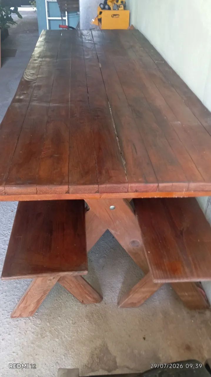 Vendo mesa rustica  - Foto 2