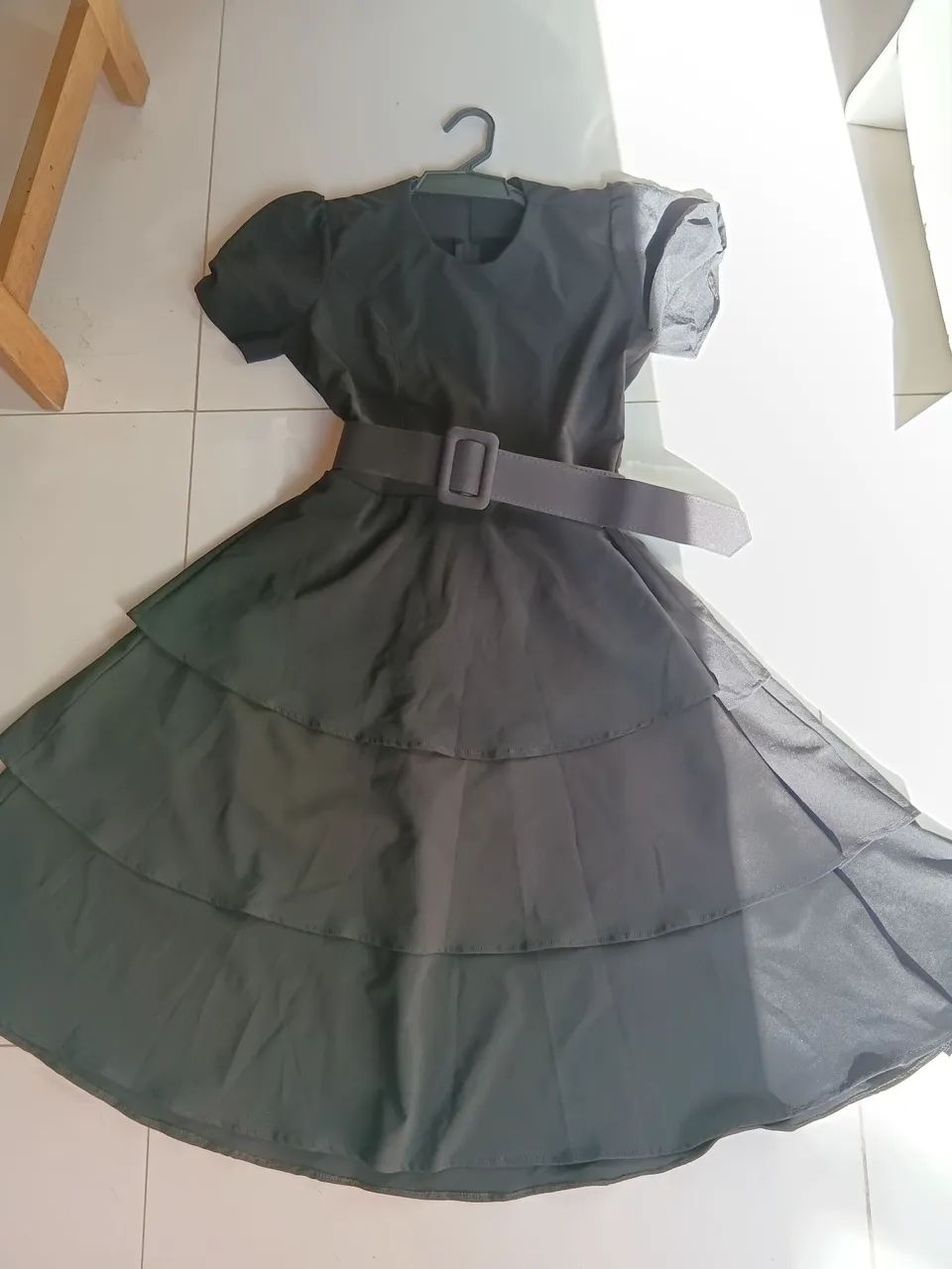 Vestido Midi Preto