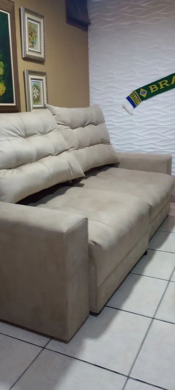 Sofá semi-novo  - tamanho G - Foto 2