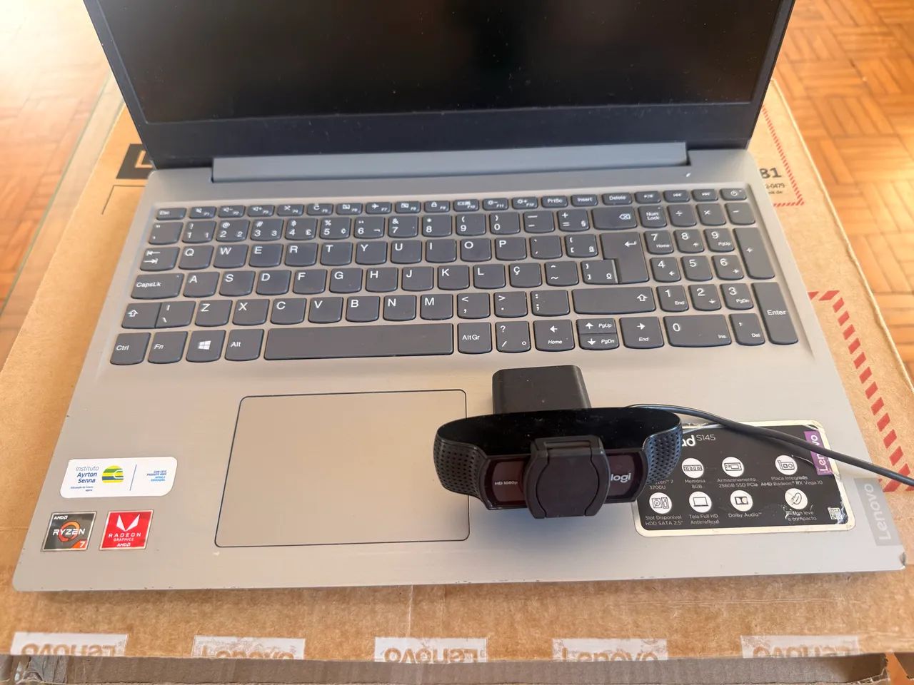 Lenovo Ideapad S145 com webcam Logitech full hd - Foto 3