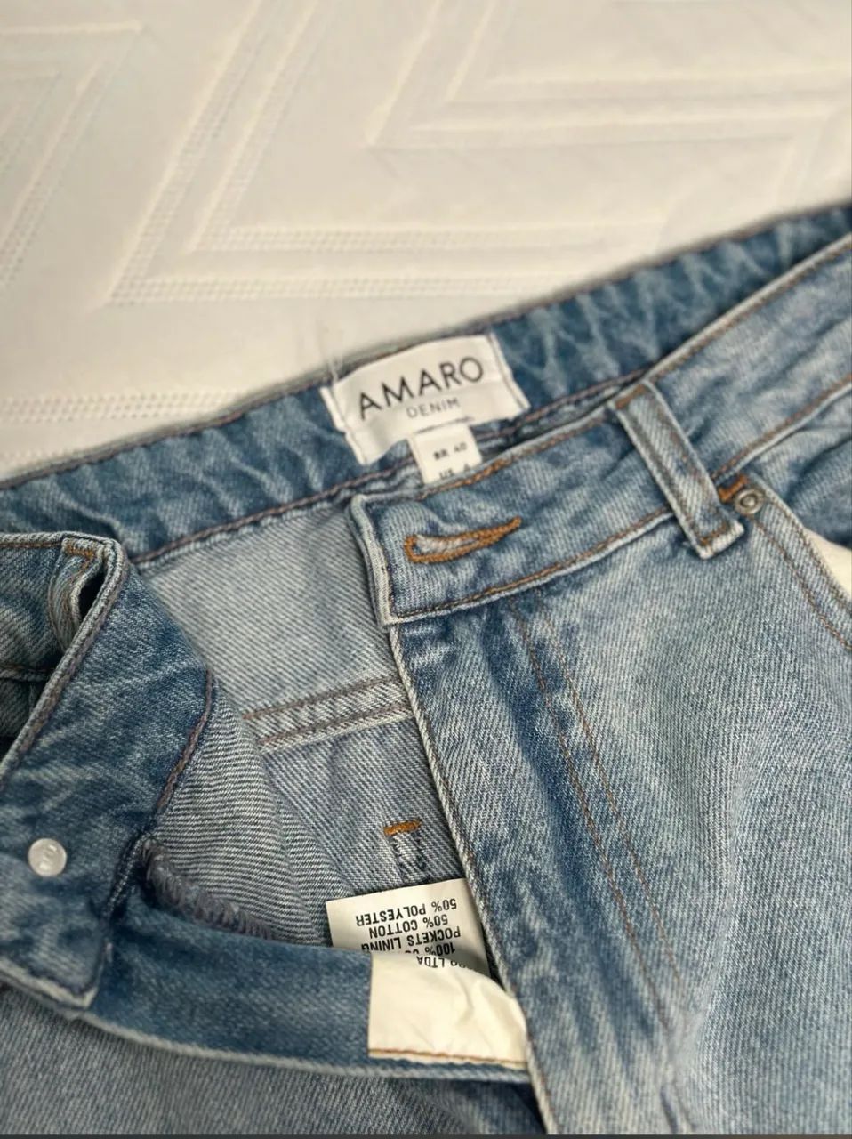 Calça mom Amaro 38 - Foto 2
