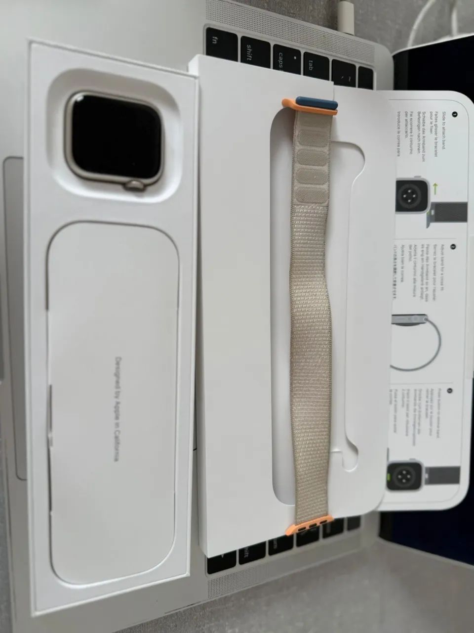 Apple Watch Series 9 41mm Starligtht SL GPS - Excelente estado