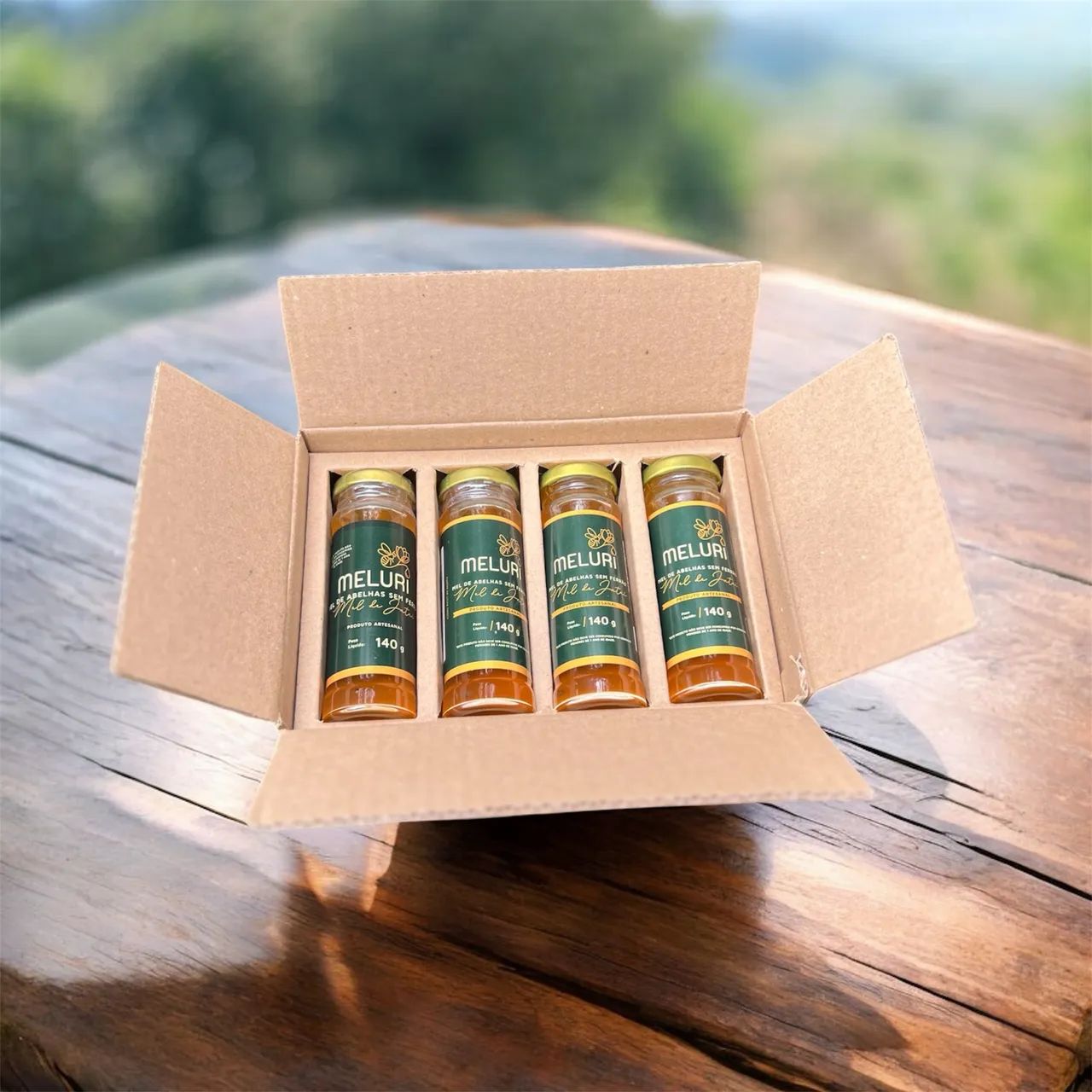 Kit de Mel de Jataí - Abelhas sem ferrão 