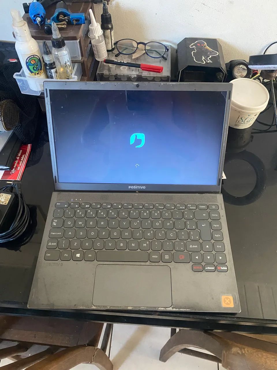 Notebook motion gray(celular de brinde kkkk) - Foto 3