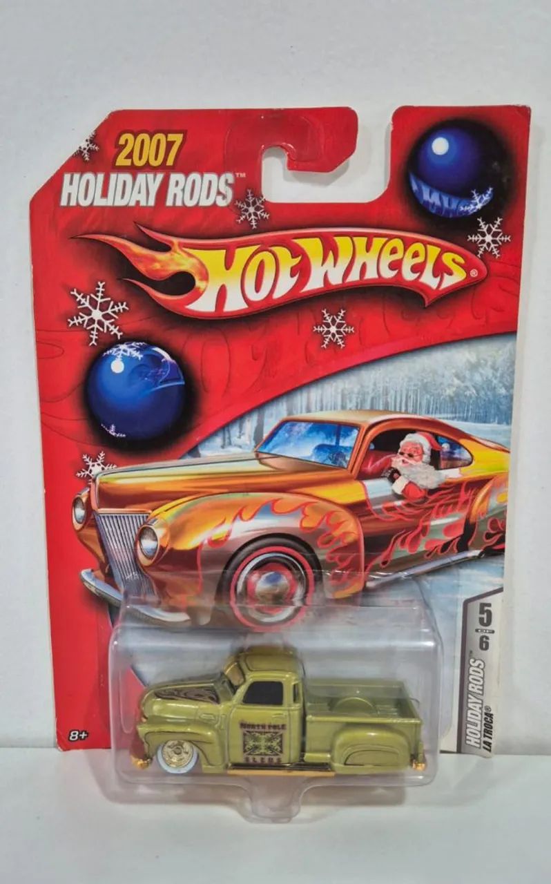 Hot Wheels 2007 Holiday Rods La Troca Verde - Hobbies e coleções