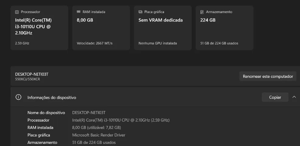 Notebook | Intel Core i3-10110U | 8GB RAM | SSD 256GB - Foto 5