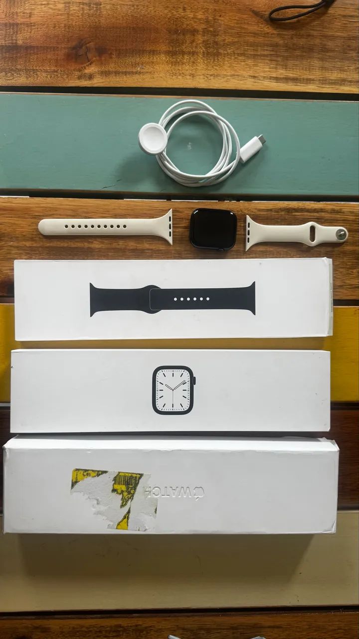 Apple Watch 7 45mm - Azul (EXCELENTE) - Foto 4