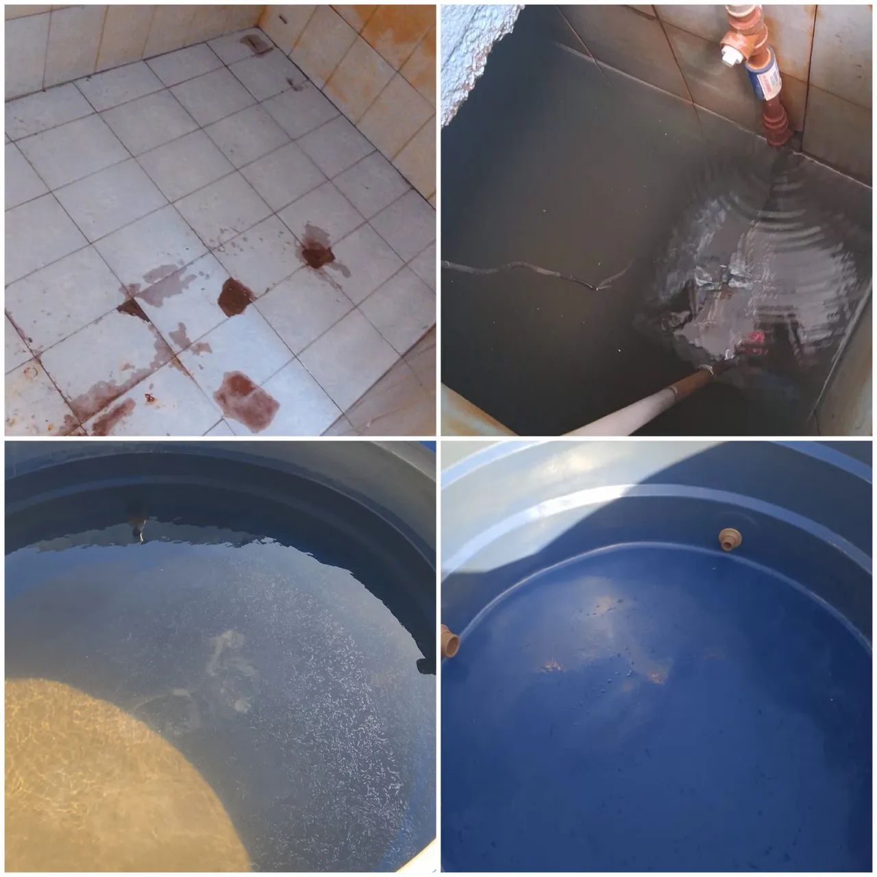 LIMPEZA DE CISTERNAS E CAIXAS D'AGUA