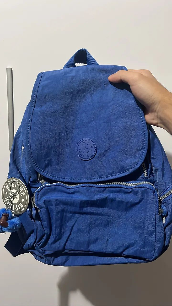 Mochila Kipling Azul - Novo