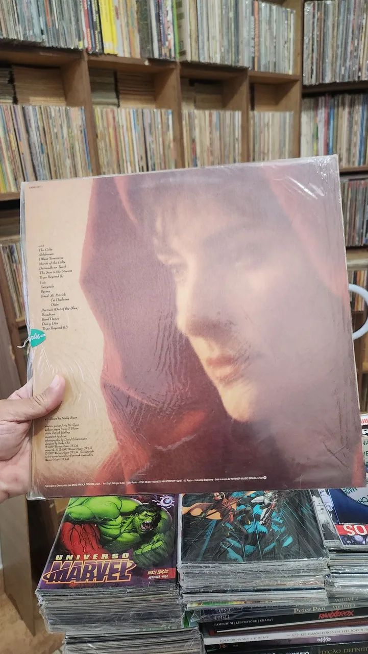 ENYA-THE CELT, DIRE STRAITS E BEE GEES DUPL, DISCOS DE VINIL LP POP ROCK - Foto 2