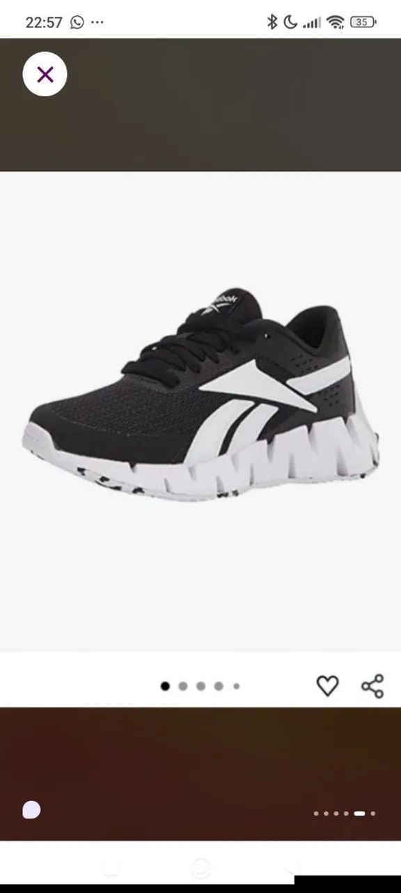 reebok boy's zig dynamica 2.0 sneaker, black/white, 1 little kid