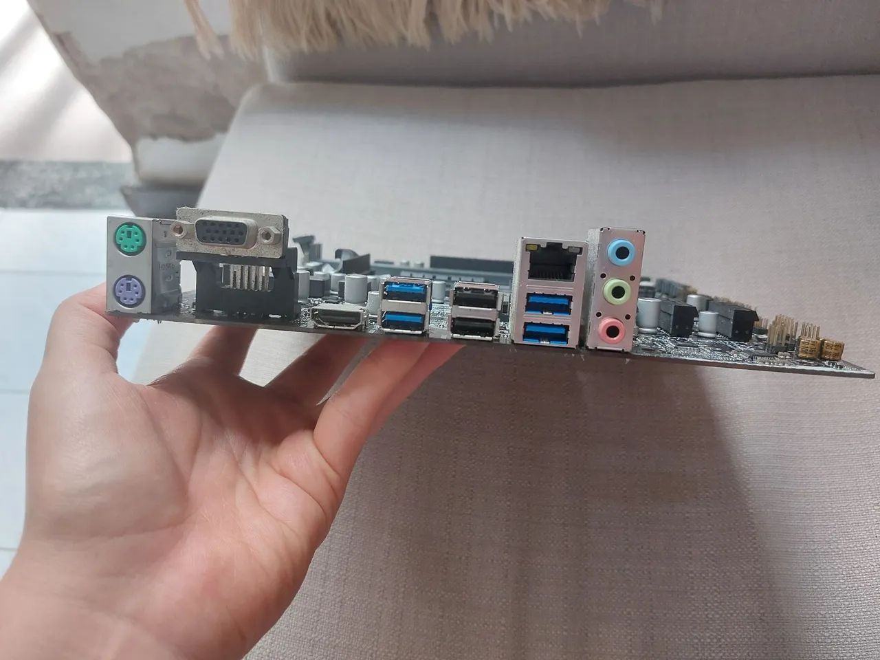 Placa mãe Asus Prime A320m-k Am4<br> - Foto 2