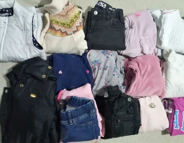 Lote de Roupas Para Meninas - Foto 2