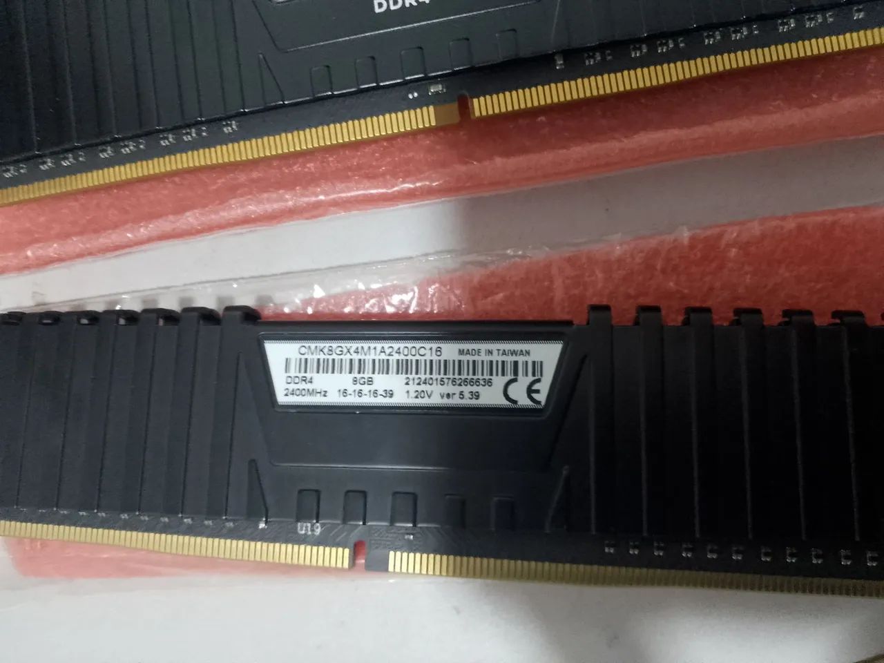 Memória Gamer 8g ddr4  cada - Foto 2