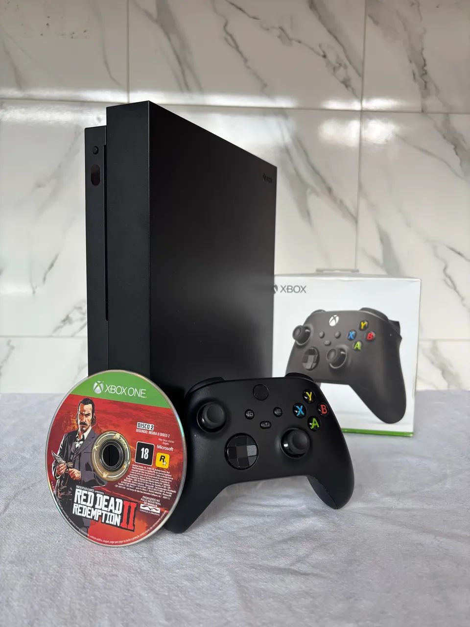 Xbox one X pra vender ainda hoje! Oferta exclusiva. Aceitamos trocas e também ofertas.  - Foto 5